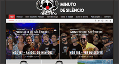 Desktop Screenshot of minutodesilencio.com