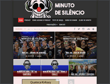 Tablet Screenshot of minutodesilencio.com